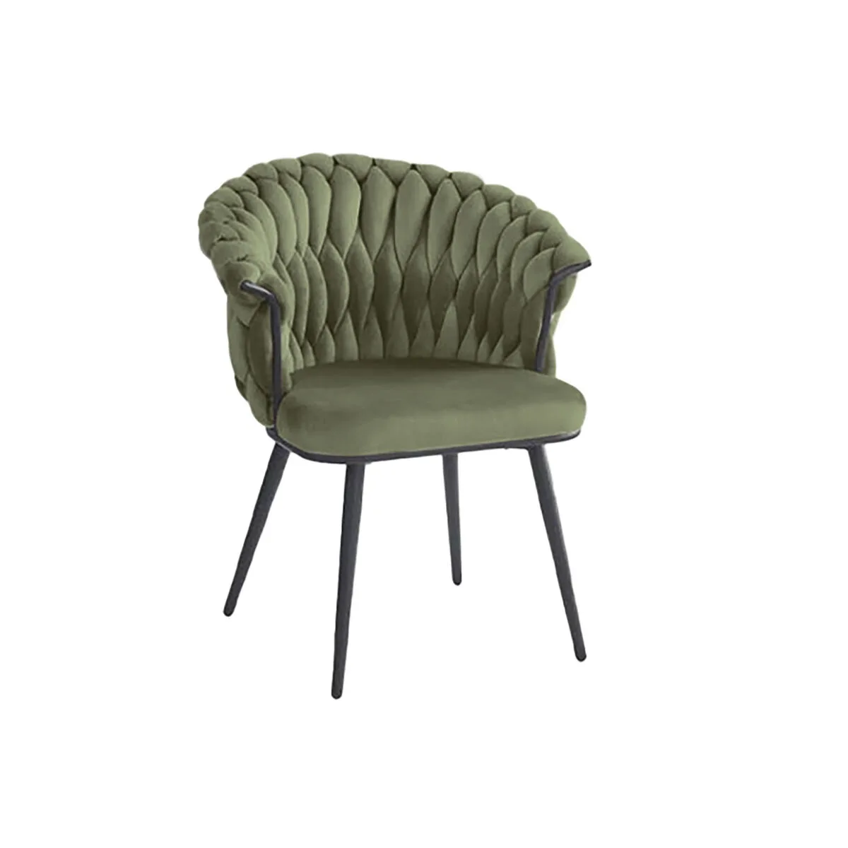 Chaise dkd home decor noir vert polyester velours metal 66 x 60 x 84 cm s305285942. Bienvenue sur Diaytar, l'endroit où les produits ne sont pas juste achetés, mais sont adoptés pour la vie.