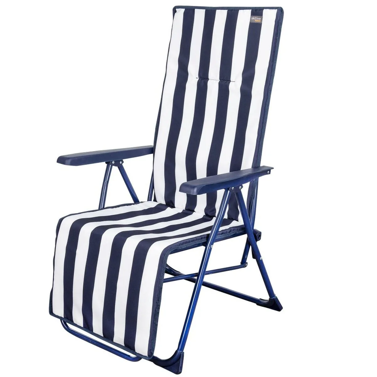 Chaise longue aktive blanc blue marine inclinable a rayures 147 x 70 x 48 cm 2 unites s890131690. La promesse Diaytar : une sélection rigoureuse de produits généraux où la tendance et la durabilité vont de pair