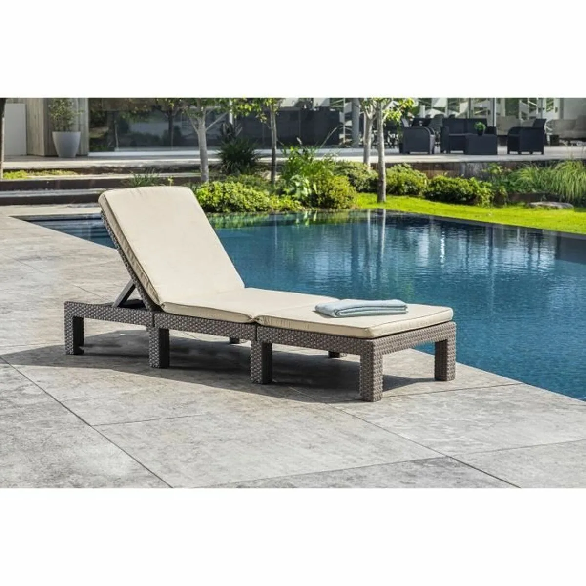 Chaise longue allibert by keter daytona 195 x 65 x 25 5 cm beige s716914154. Plongez dans l'univers Diaytar, votre référence pour des produits du quotidien, high-tech et déco, tous porteurs de tendances