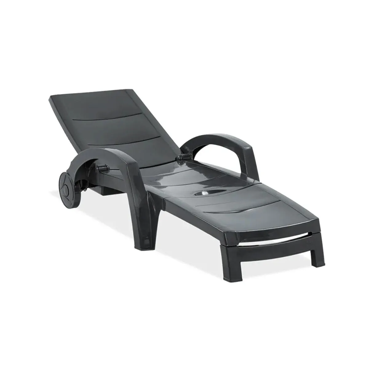 Chaise longue shaf ocean anthracite 100 x 74 x 42 cm s792688072. Nous sommes Diaytar, les architectes de votre espace de vie en ligne, meublé avec les meilleurs produits du moment