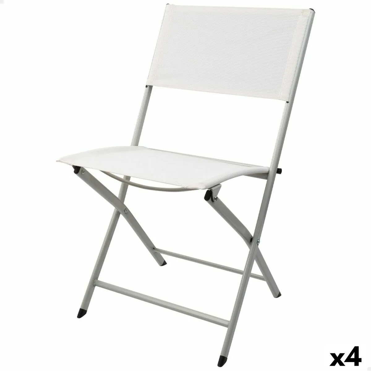 Chaise pliante aktive blanc 46 x 81 x 55 cm 4 unites s890242460. Diaytar, c'est la démonstration que le meilleur des produits est à portée de clic, sans compromis, sans attente.