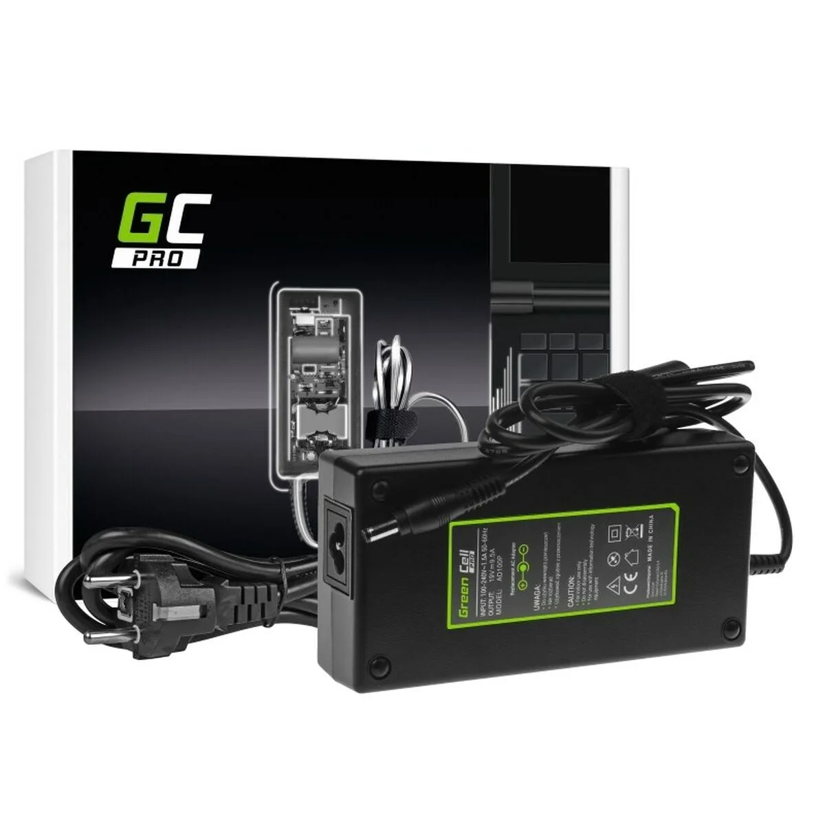 Chargeur d ordinateur portable green cell ad100p 180 w s9110303988. Diaytar, le nom qui garantit que chaque produit, du plus technologique au plus basique, a été choisi avec goût et exigence