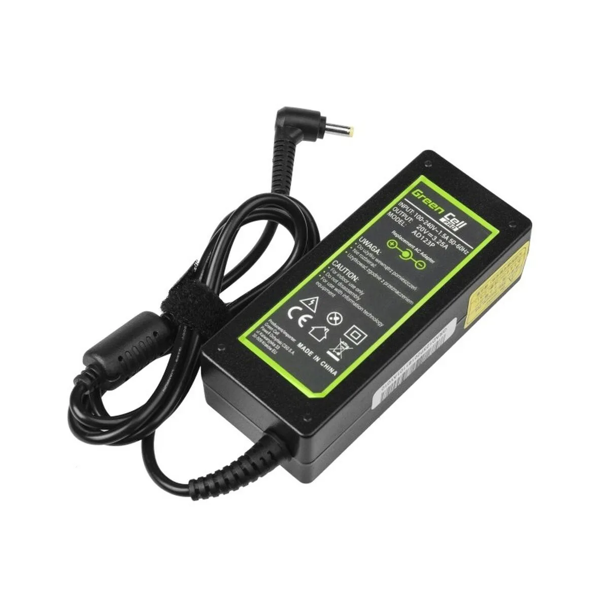Chargeur d ordinateur portable green cell ad123p 65 w s912948956. Explorez la galerie virtuelle Diaytar et laissez-vous séduire par nos produits généraux tendance et nos inventions électroniques exclusives