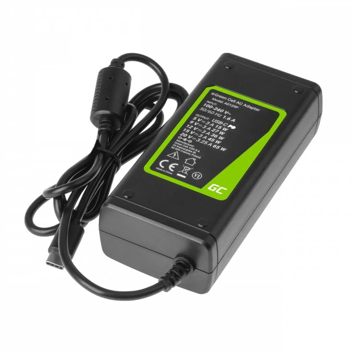 Chargeur d ordinateur portable green cell ad134p 65 w s912949821. Diaytar, c'est le livre dont vous êtes le héros. Chaque produit que vous choisissez est un chapitre de votre histoire.
