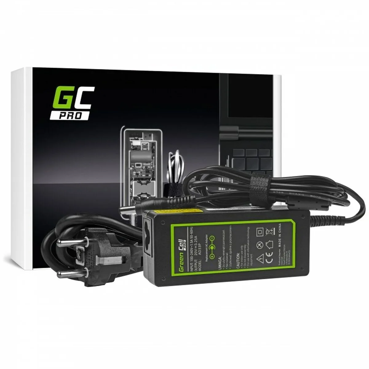 Chargeur d ordinateur portable green cell ad33p 65 w s9110304280. Diaytar, c'est le compagnon des visionnaires, de ceux qui achètent aujourd'hui les produits qui seront incontournables demain.