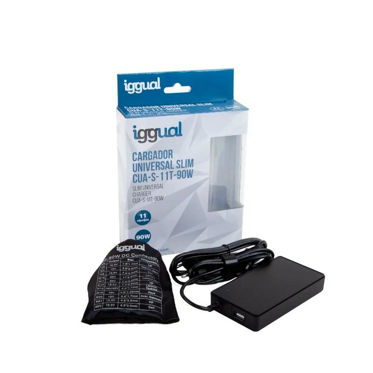 Chargeur d ordinateur portable iggual igg318065 90 w s023657839. Notre raison d'être : vous faire économiser le plus précieux des resources : votre temps. Bienvenue sur Diaytar, les produits triés sur le volet.