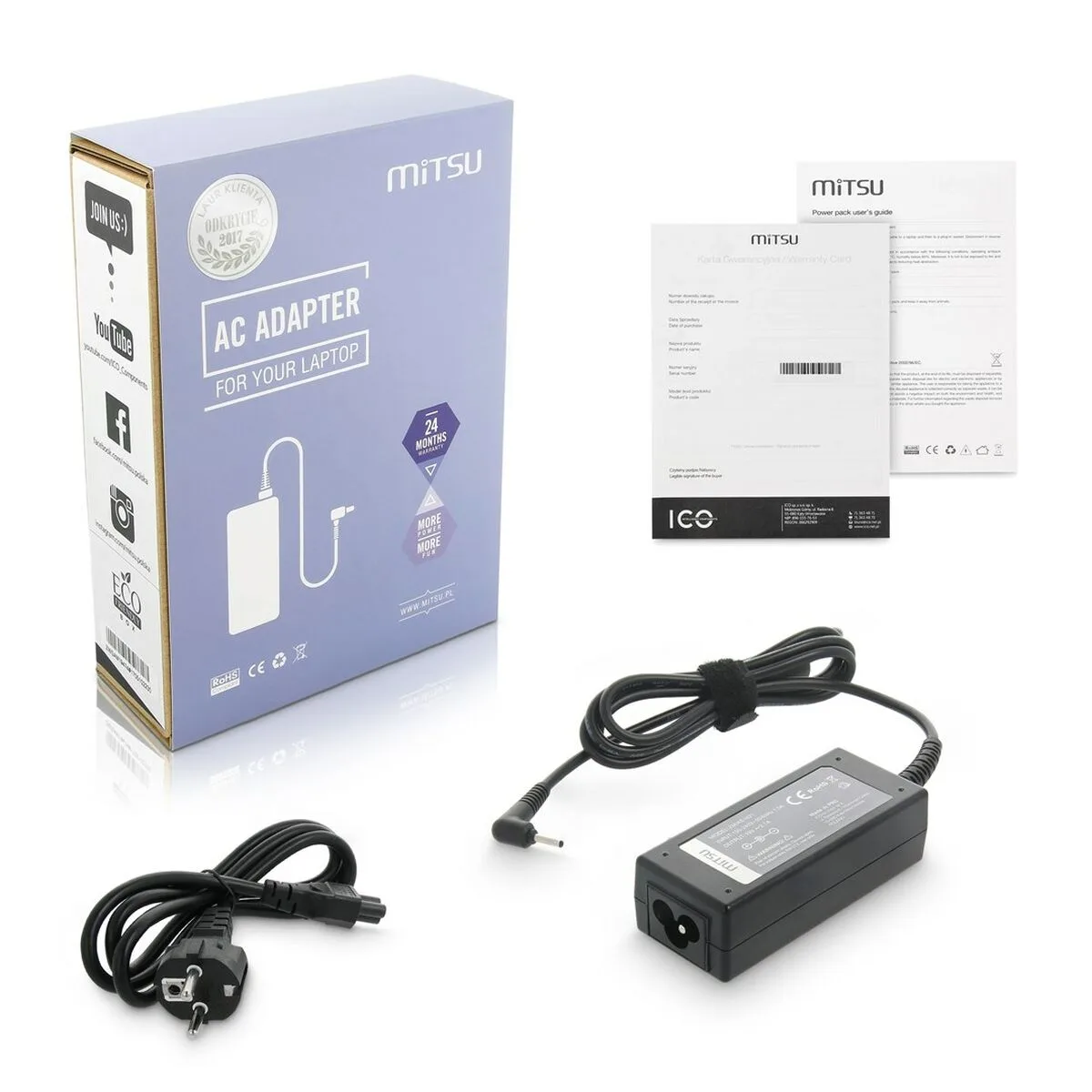 Chargeur d ordinateur portable mitsu 5zm011 asus 65 w s912953529. Diaytar défend une idée forte : le shopping en ligne doit être une aventure qui éveille la curiosité et comble les besoins