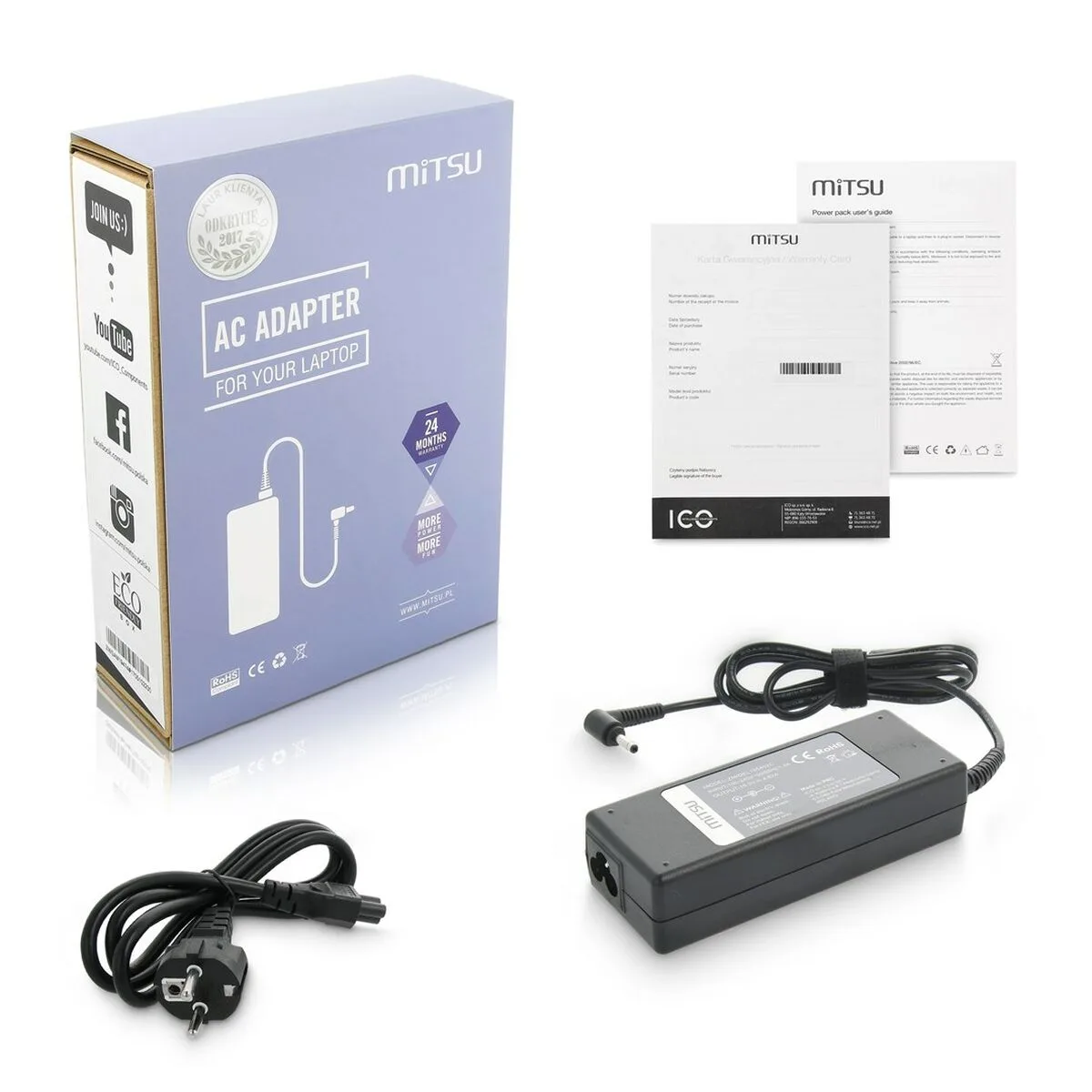 Chargeur d ordinateur portable mitsu 5zm020 90 w s912954140. Votre garde-robe mérite le style Diaytar - Découvrez nos nouveautés !