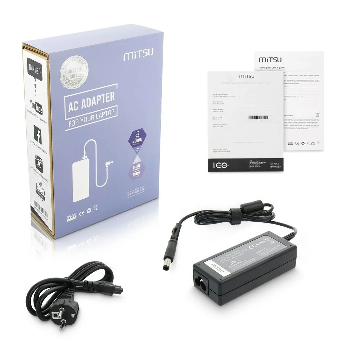 Chargeur d ordinateur portable mitsu 5zm031 65 w s912954532. Notre credo ? L'excellence accessible. Diaytar rend le premium attainable dans chaque catégorie de produits.