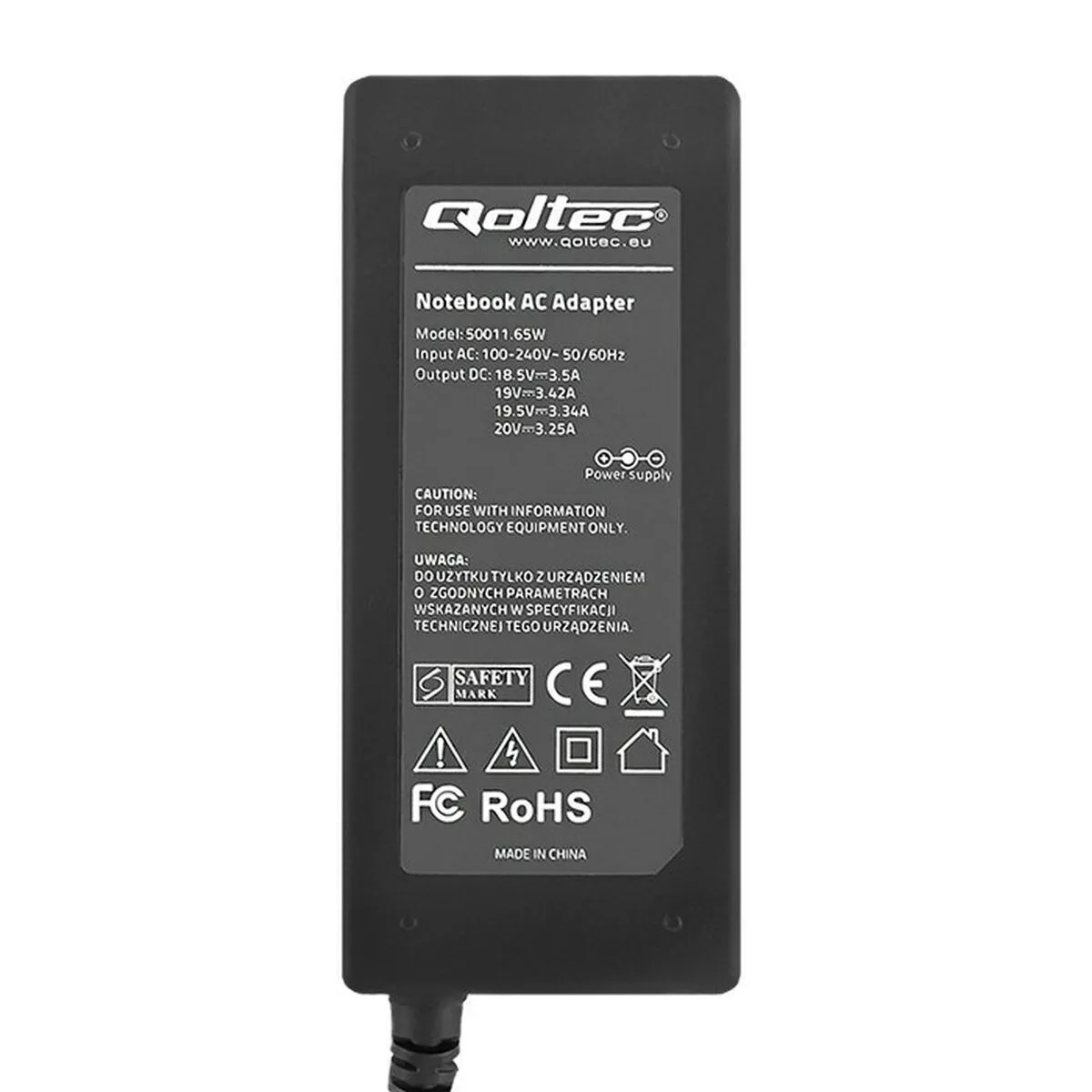 Chargeur d ordinateur portable qoltec 50011 65 w s913634940. L'esprit Diaytar : une curiosité insatiable pour dénicher les produits généraux et électroniques qui feront demain