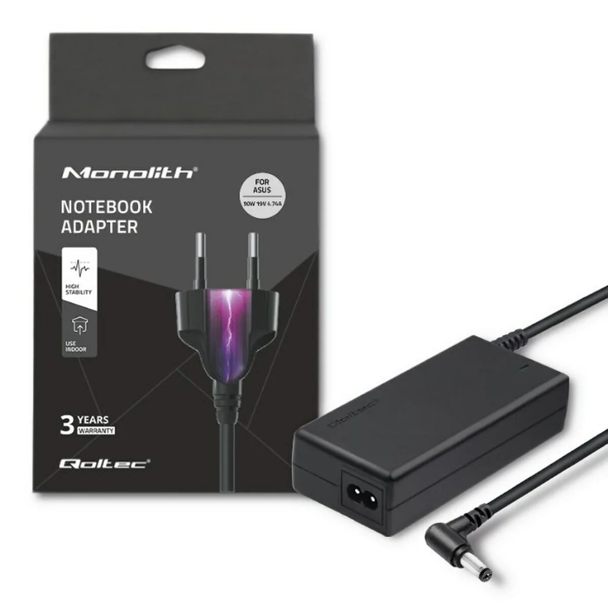 Chargeur d ordinateur portable qoltec 50016 65w 65 w s9110814925. Diaytar s'adresse aux esprits modernes en quête de produits qui allient performance technologique et design épuré