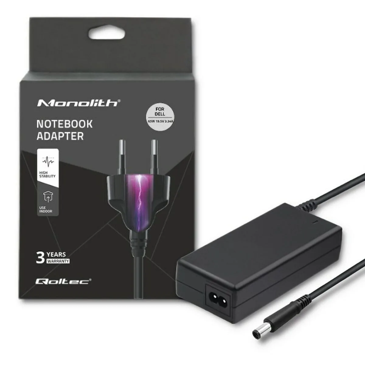 Chargeur d ordinateur portable qoltec 51519 65 w s913635520. Du salon à la chambre, Diaytar habille votre intérieur avec élégance.
