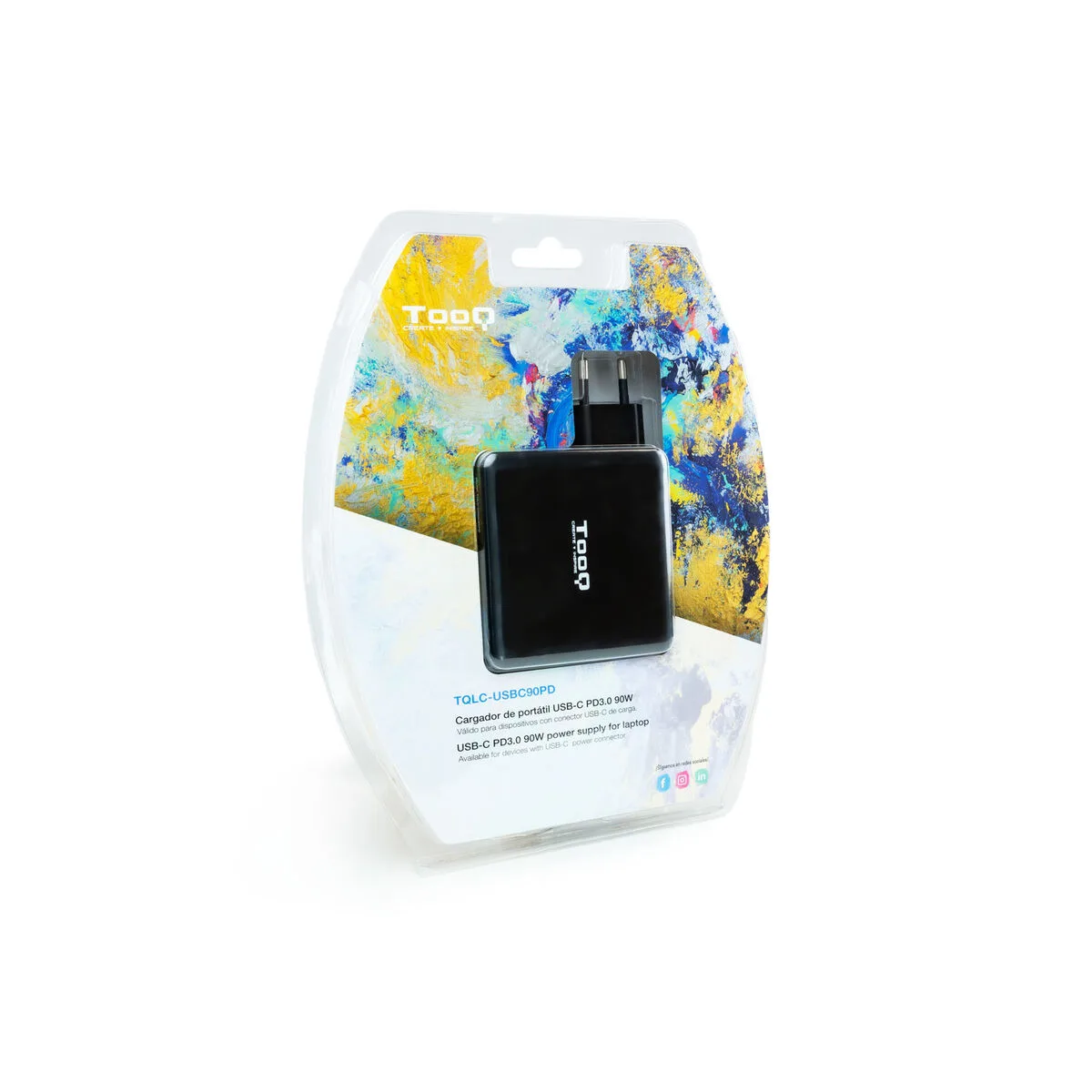 Chargeur d ordinateur portable tooq tqlc usbc90pd 90 w 90w s990741943. Révélez votre style avec la collection capsule Diaytar, limitée et exclusive.