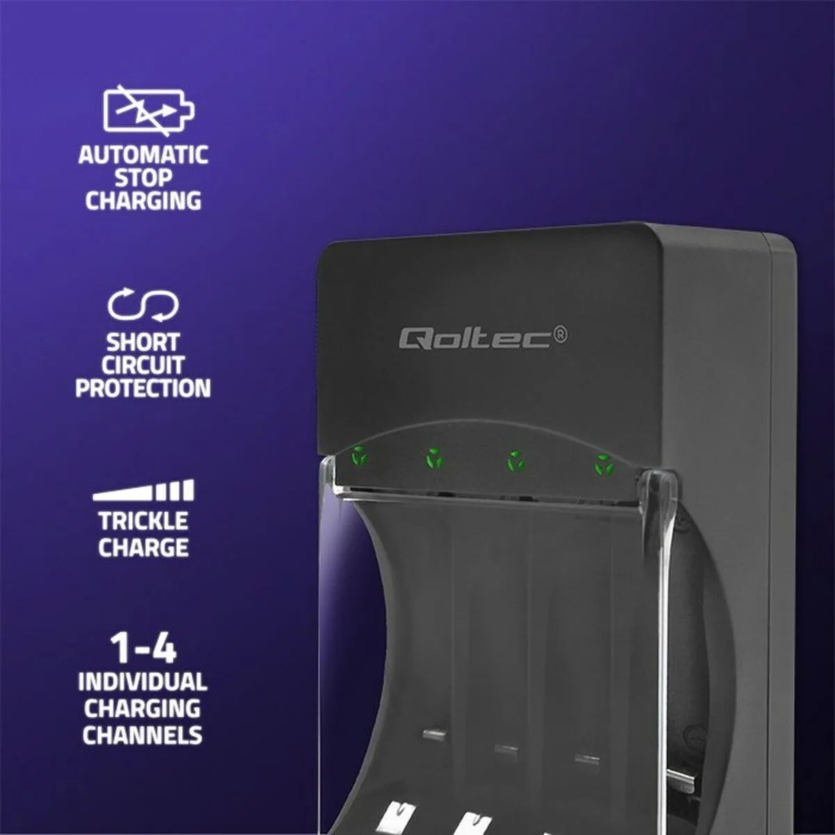 Chargeur de batterie qoltec 50653 s9110802042. Bienvenue chez Diaytar, où nous croyons que le meilleur produit est celui qui vous trouve, et non l'inverse.