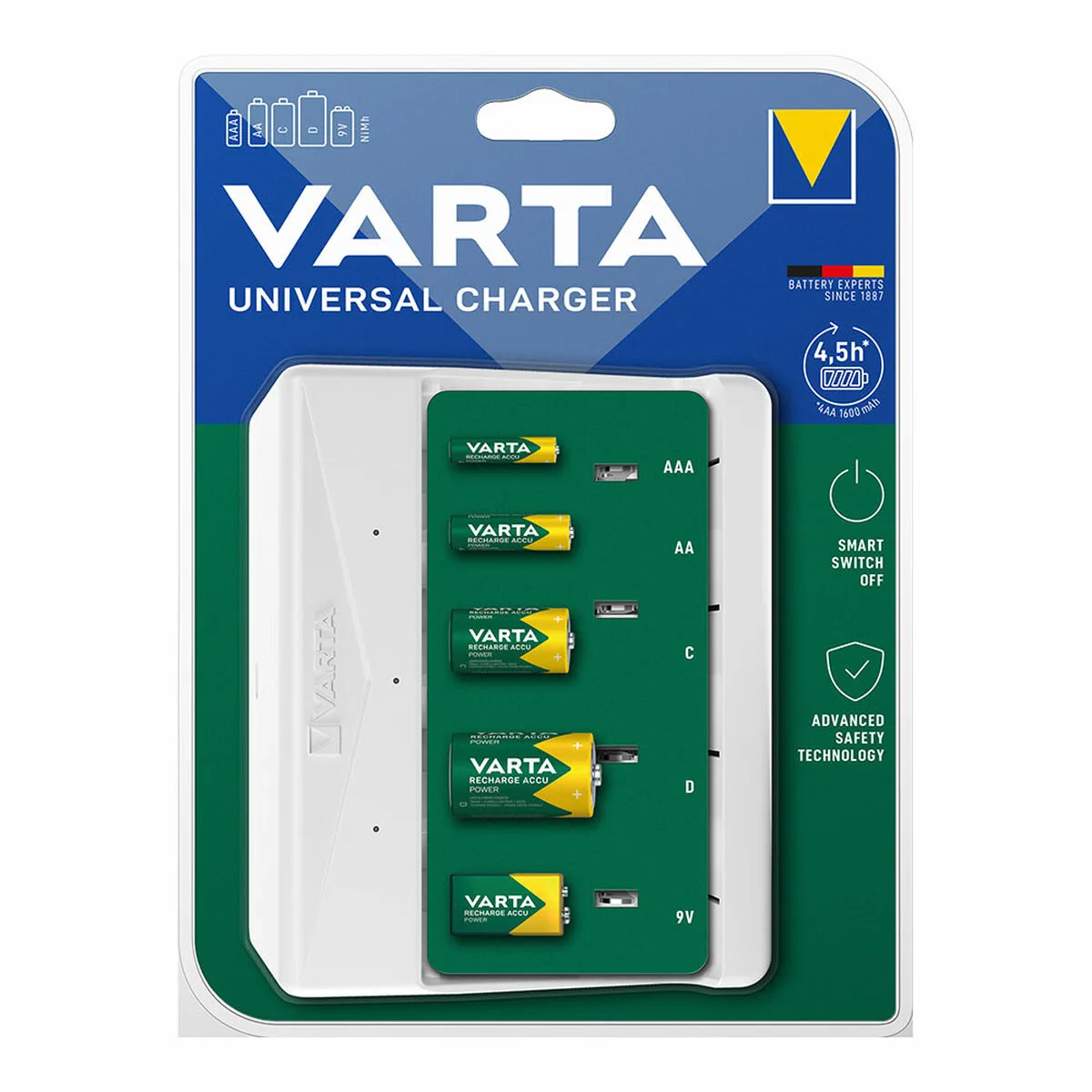 Chargeur de batterie varta 57658 4 batteries universel s792314899. Diaytar transforme l'essai du e-commerce généraliste en vous offrant une expérience curated, qualitative et surprenante