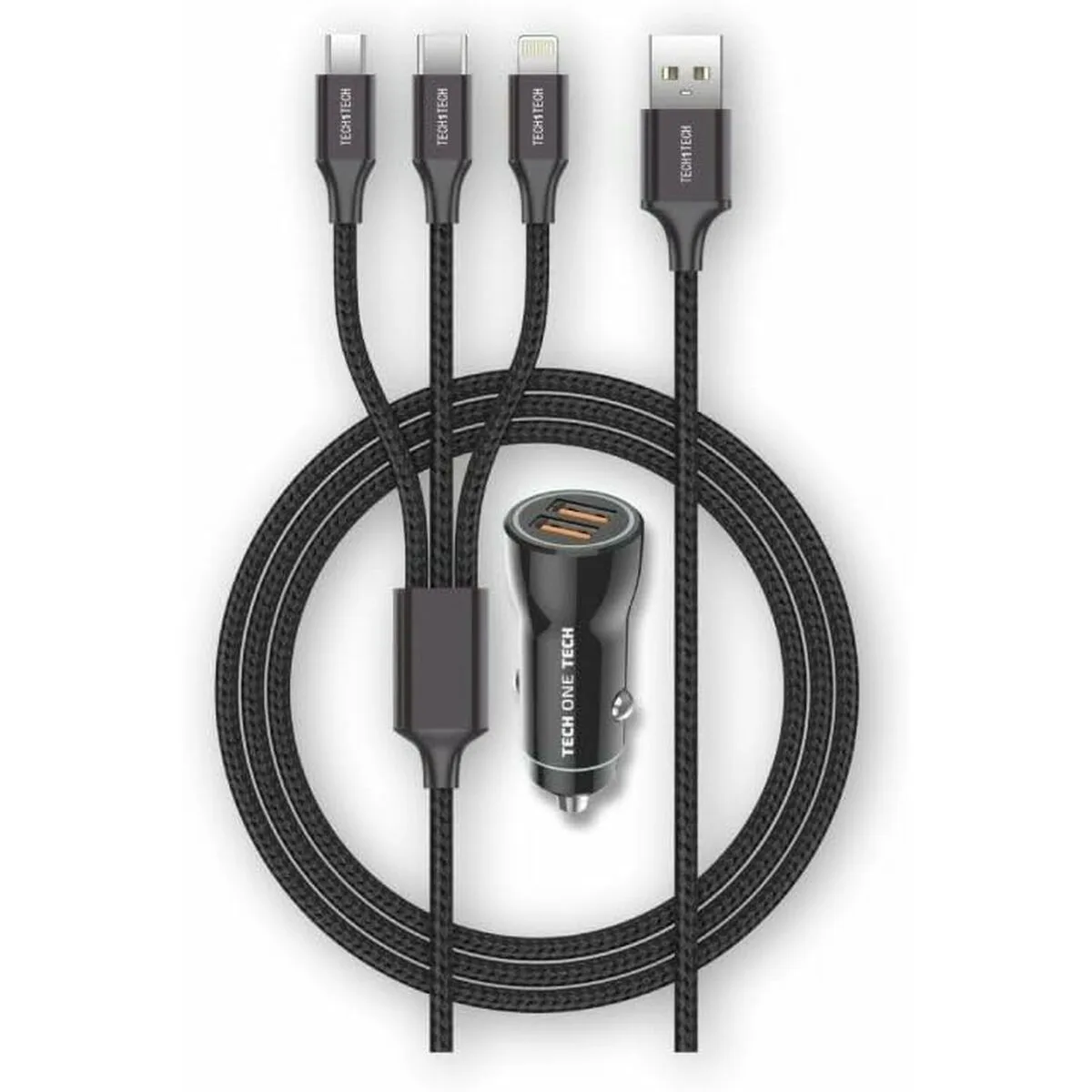 Chargeur de voiture usb universel cable tech one tech tec2810 double usb x 2 s990765298. Diaytar, c'est le hub où se connectent les créateurs de produits géniaux et les clients qui les attendaient sans le savoir.