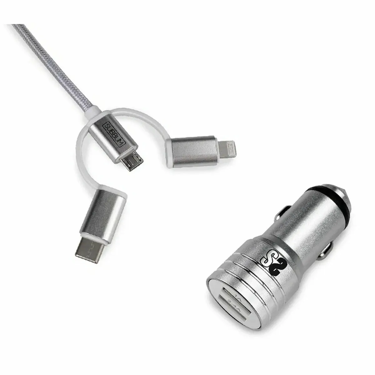 Chargeur de voiture usb universel cable usb c subblim sub chg 4cc001 m051810439. Diaytar, le trait d'union entre vos besoins pratiques et vos aspirations esthétiques, à travers une offre généraliste pointue