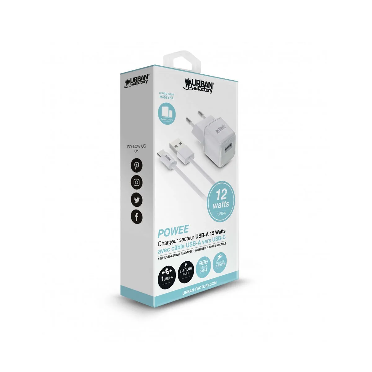 Chargeur mural cable usb c urban factory psc25uf blanc 12 w s5524964786. Nous avons voulu Diaytar comme une deuxième maison, remplie de produits qui vous ressemblent et vous facilitent la vie.