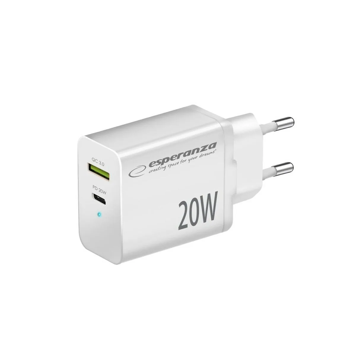 Chargeur mural esperanza ezc105w blanc 20 w s9112211059. Diaytar, une destination où l'on vient pour un produit précis et où l'on reste pour l'étendue et la qualité de l'offre