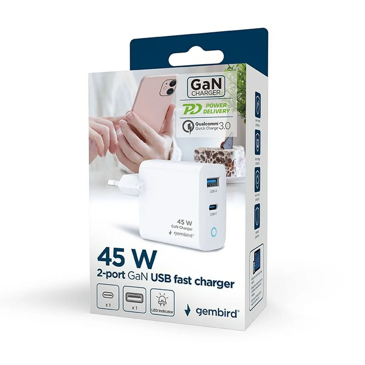 Chargeur mural gembird ta uc pdqc45l w 01 blanc 45 w s9112228927. Nous sommes fiers de vous présenter Diaytar, une plateforme où l'amour du produit général et tendance est roi
