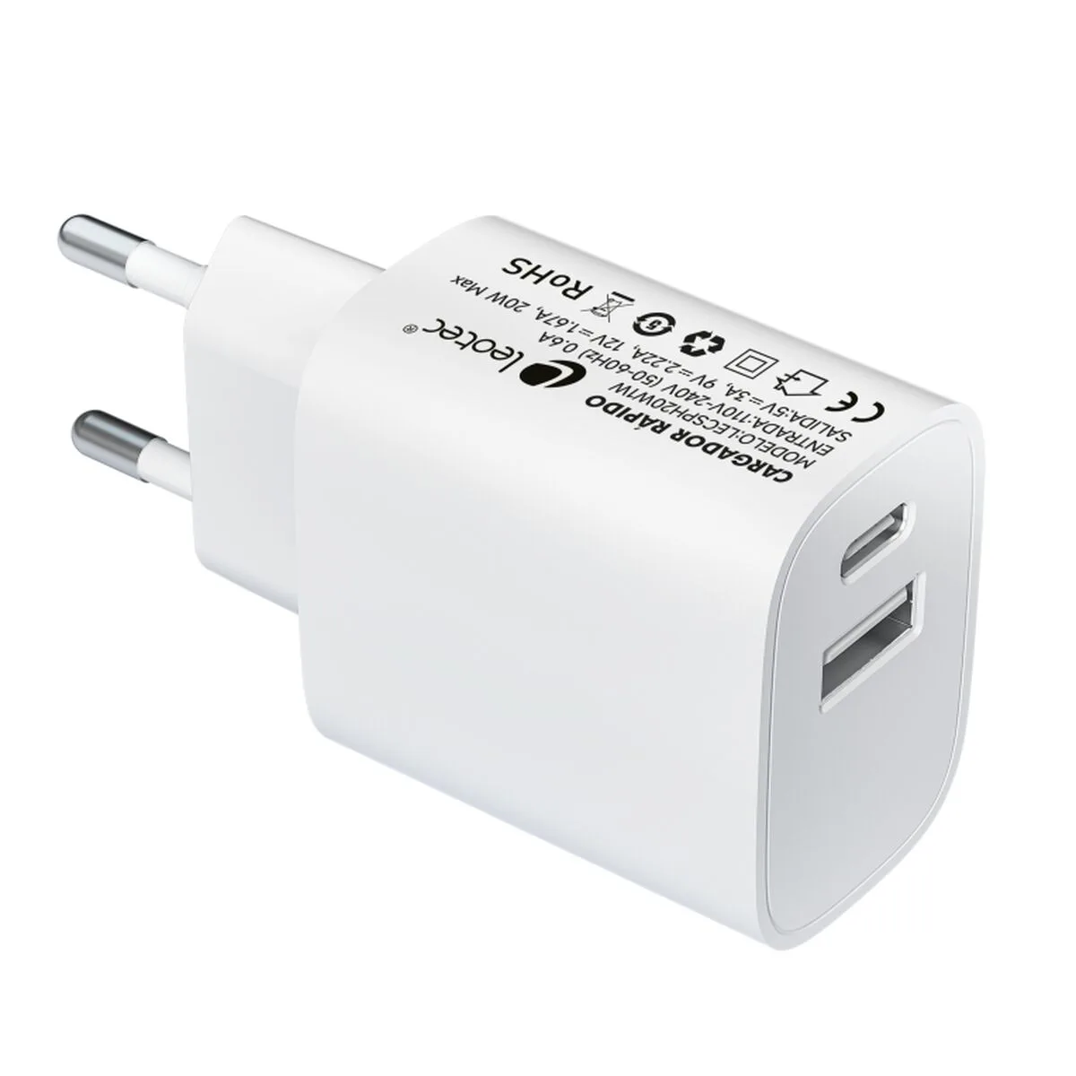Chargeur mural leotec lecsph20w2w blanc 20 w s561672771. Nous sommes les archéologues du produit parfait. Diaytar exhume pour vous les trésors cachés du marché.