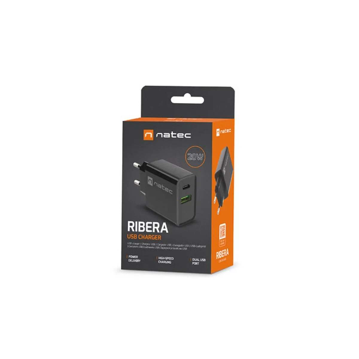 Chargeur mural natec ribera nuc 2062 noir 20 w s562577644. Diaytar, c'est l'art de la sérendipité appliqué au e-commerce : vous venez pour une chose, vous repartez avec l'objet de vos rêves.