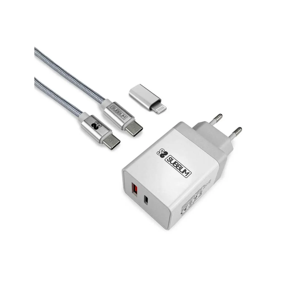 Chargeur mural subblim subchg 3wpd10 blanc m051810641. Nous avons bâti Diaytar sur la conviction qu'un produit génial n'a pas de prix, mais devrait avoir un prix accessible.
