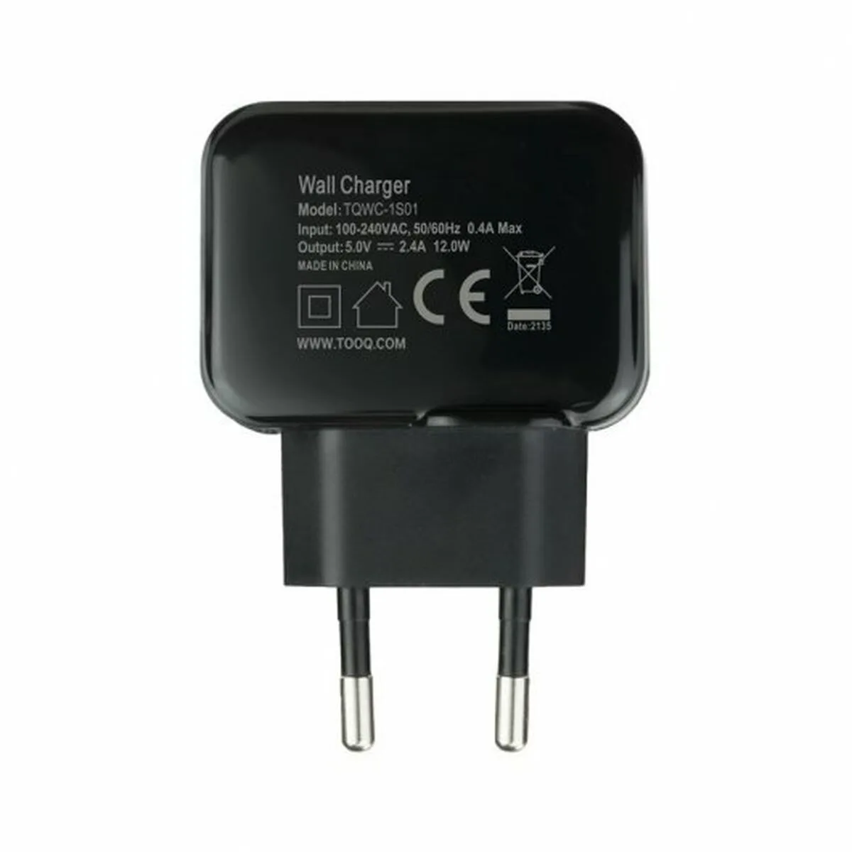 Chargeur mural tooq tqwc 1s01 noir 12 w s990742269. Style et élégance se conjuguent parfaitement dans notre rayon mode Diaytar.
