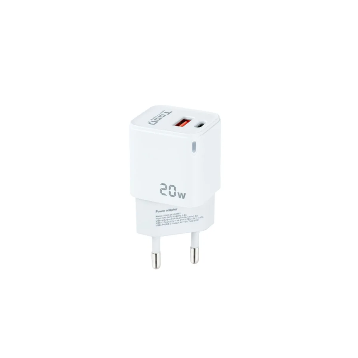 Chargeur mural tooq tqwc qcpd20wt blanc 20 w 1 unite s990743826. Oubliez tout ce que vous savez sur le e-commerce. Diaytar réécrit les règles avec une offre audacieuse et éclectique.