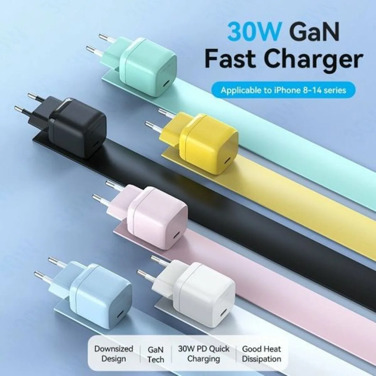 Chargeur mural vention fakw0 eu 30 w usb c jaune s783041980. L'ambition de Diaytar : devenir votre boutique en ligne de référence pour tous les produits qui améliorent votre vie