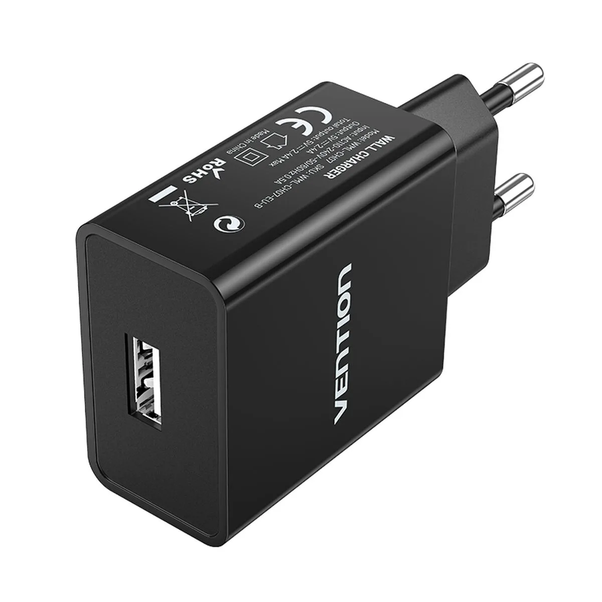 Chargeur mural vention wml ch07 eu b 12 w noir s990884633. Style et élégance se conjuguent parfaitement dans notre rayon mode Diaytar.