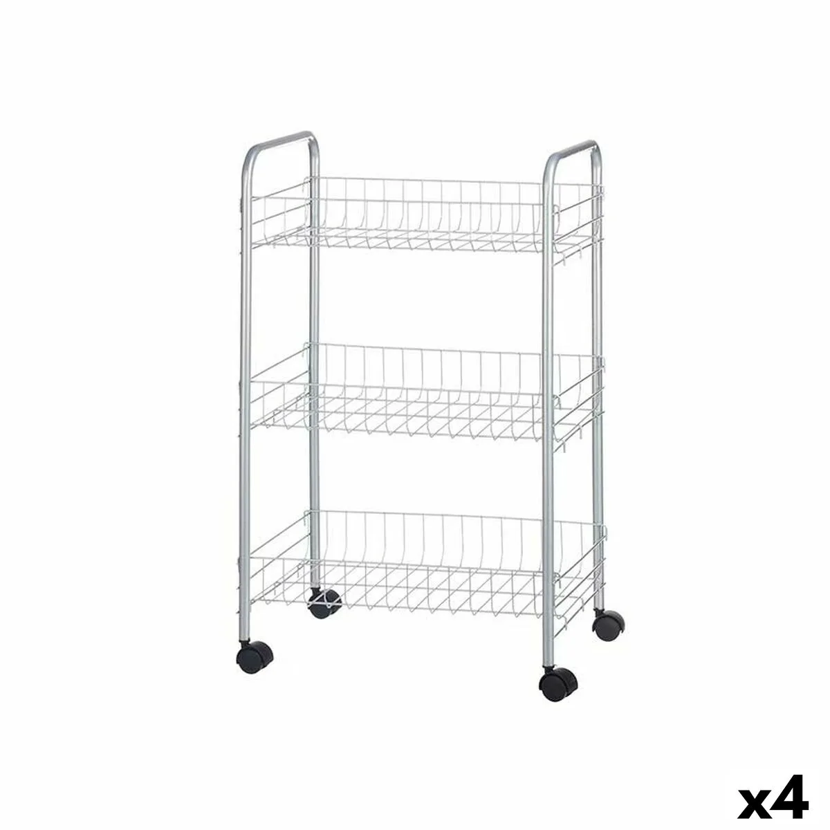 Chariot a legumes argente metal plastique 37 x 27 x 62 3 cm 4 unites s362933892. Diaytar, c'est l'assurance de découvrir des produits que vous ne trouverez nulle part ailleurs, tous domaines confondus