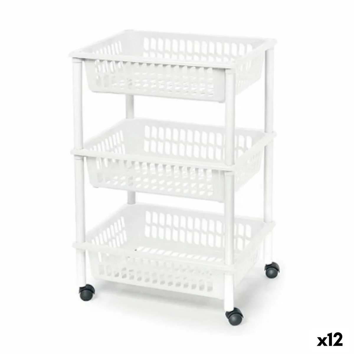 Chariot a legumes tontarelli mito 3 plastique blanc 40 x 29 x 62 cm 12 unites s222823434. Diaytar a bâti sa réputation sur un mélange parfait entre produits technologiques innovants et articles généraux de qualité supérieure