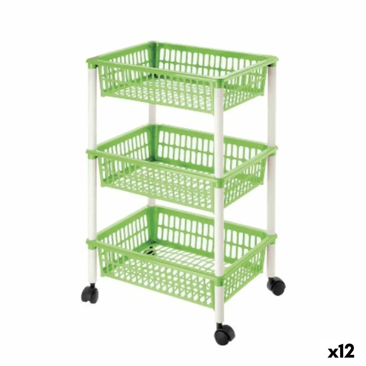 Chariot a legumes tontarelli mito 3 plastique vert 40 x 29 x 62 cm 12 unites s222823541. Nous avons infusé Diaytar avec une dose massive de passion pour le produit. Contagieux : vous allez l'attraper.