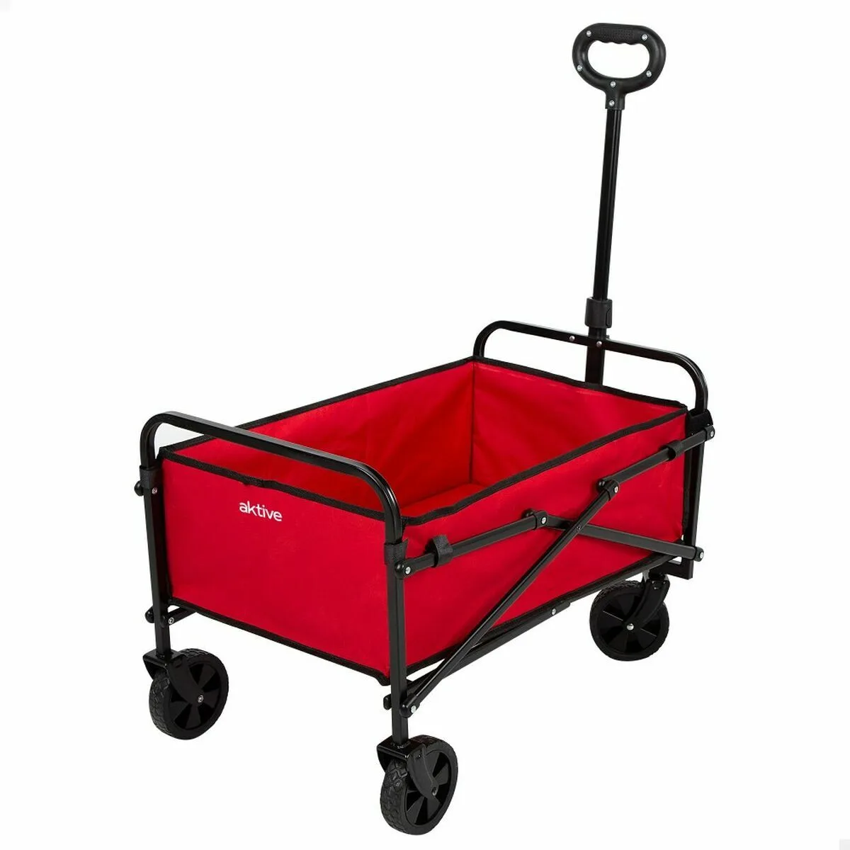 Chariot multi usages aktive rouge polyester acier 65 x 94 x 40 cm pliable plage s890535858. Notre équipe chez Diaytar est une brigade de passionnés, toujours en chasse pour dénicher la perle rare qui vous fera vibrer.