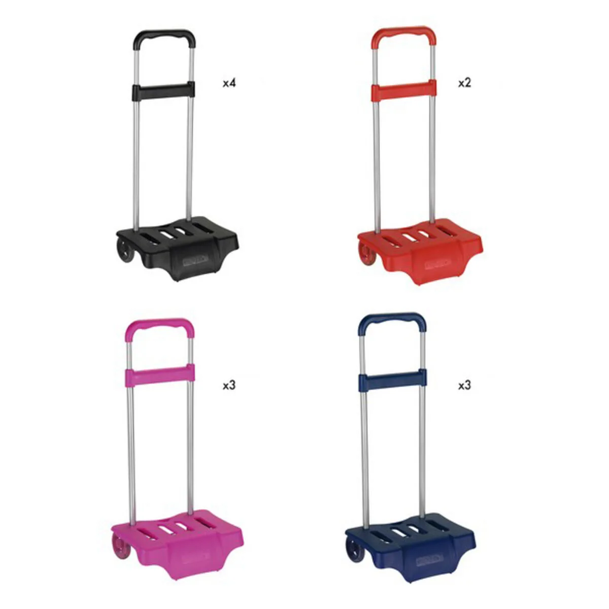 Chariot pour sac a dos safta 30 x 85 x 23 cm 12 uds s430219493. Les dernières tendances mode vous attendent chez Diaytar !