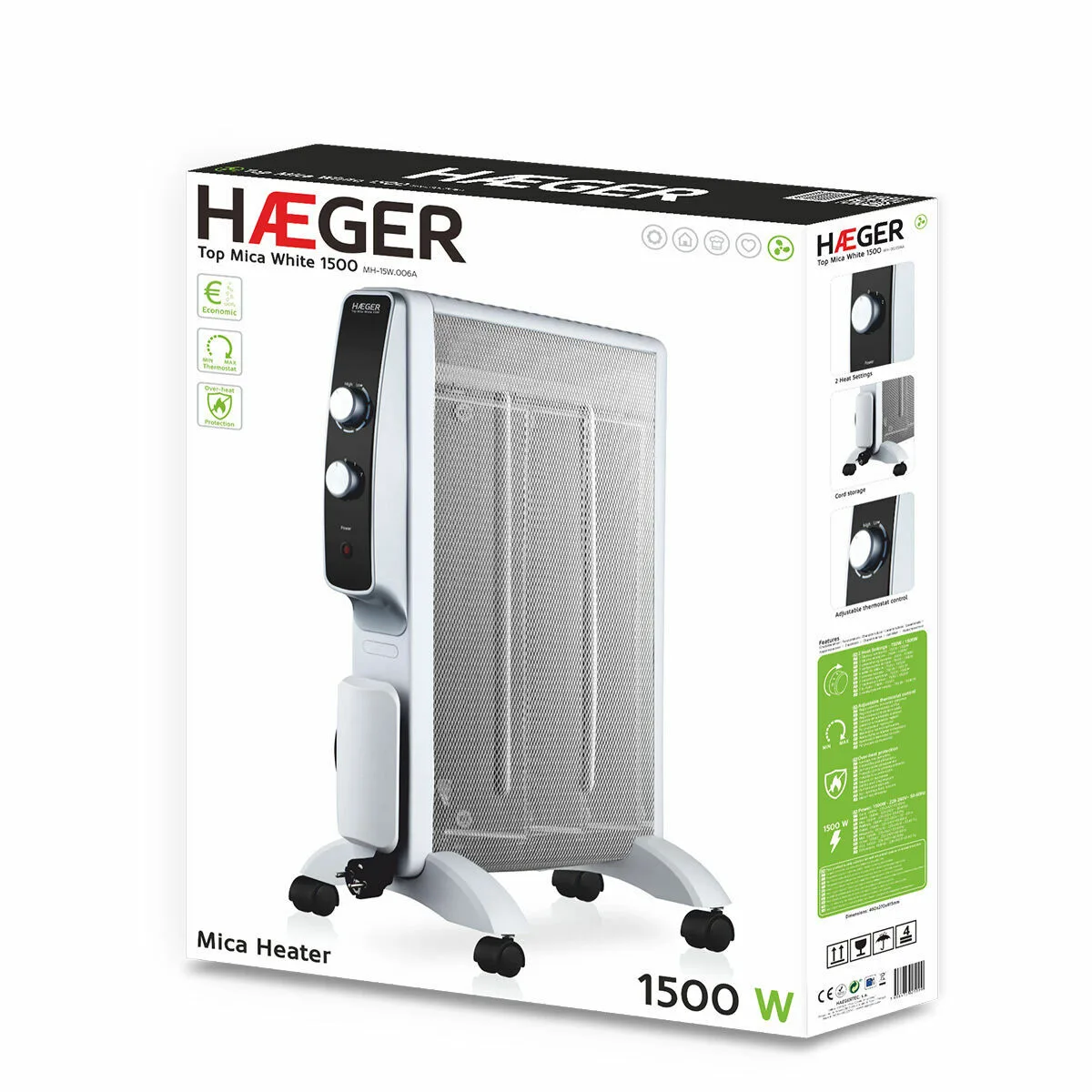 Chauffage haeger mh 15w 006a blanc 1500 w s778154634. Diaytar s'adapte à vos besoins avec une gamme complète et variée.