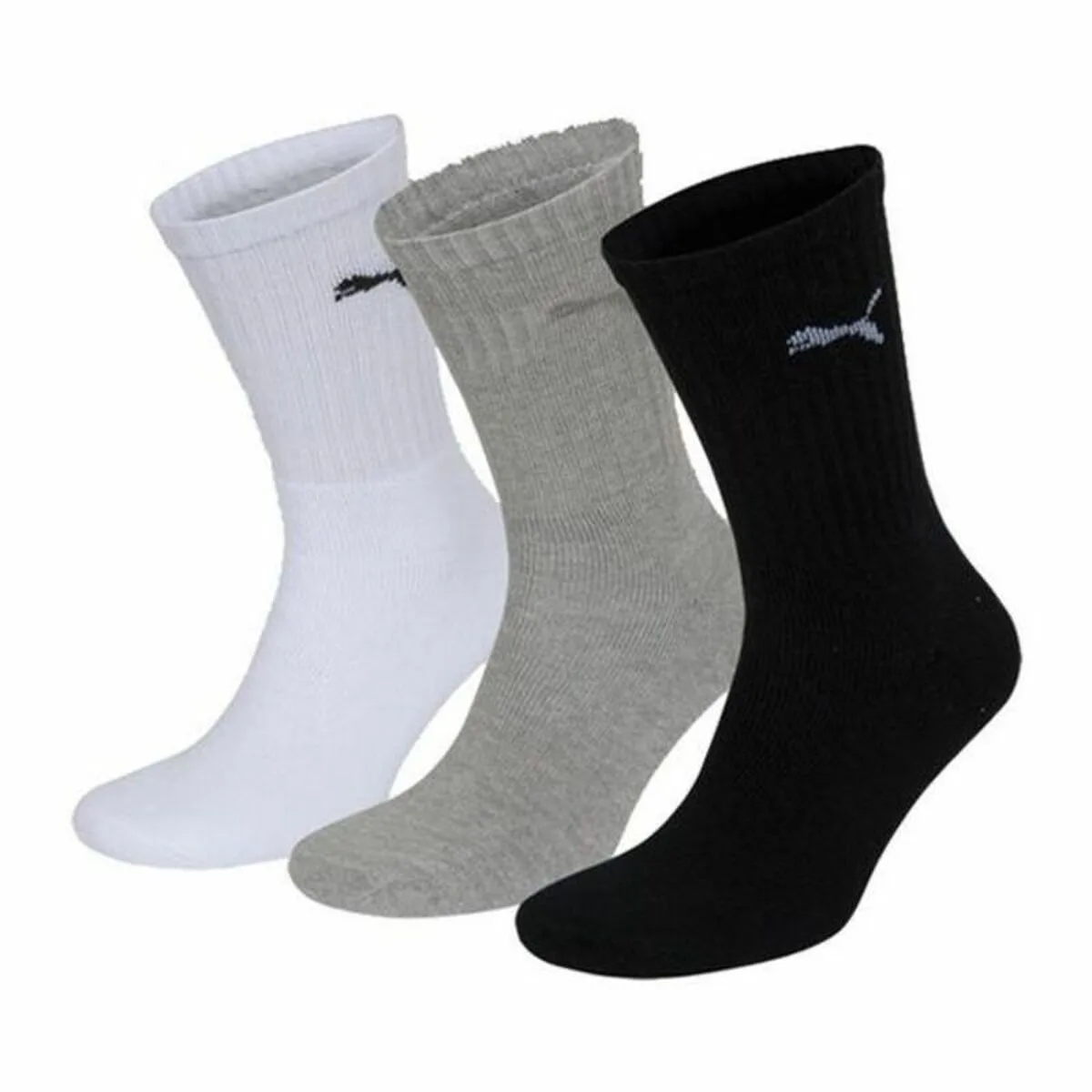 Chaussettes de sport puma sport 3 paires blanc gris noir multicouleur s200412740. L'excellence à portée de clic avec la boutique en ligne Diaytar.
