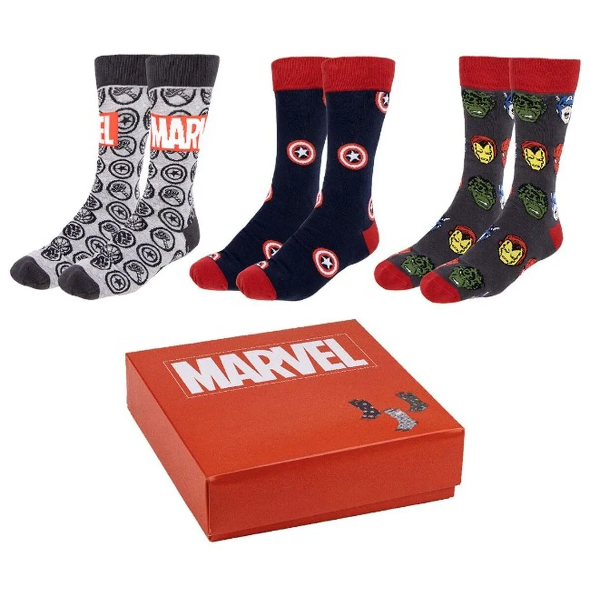Chaussettes marvel 3 pieces 36 41 s073735524. Style et élégance se conjuguent parfaitement dans notre rayon mode Diaytar.