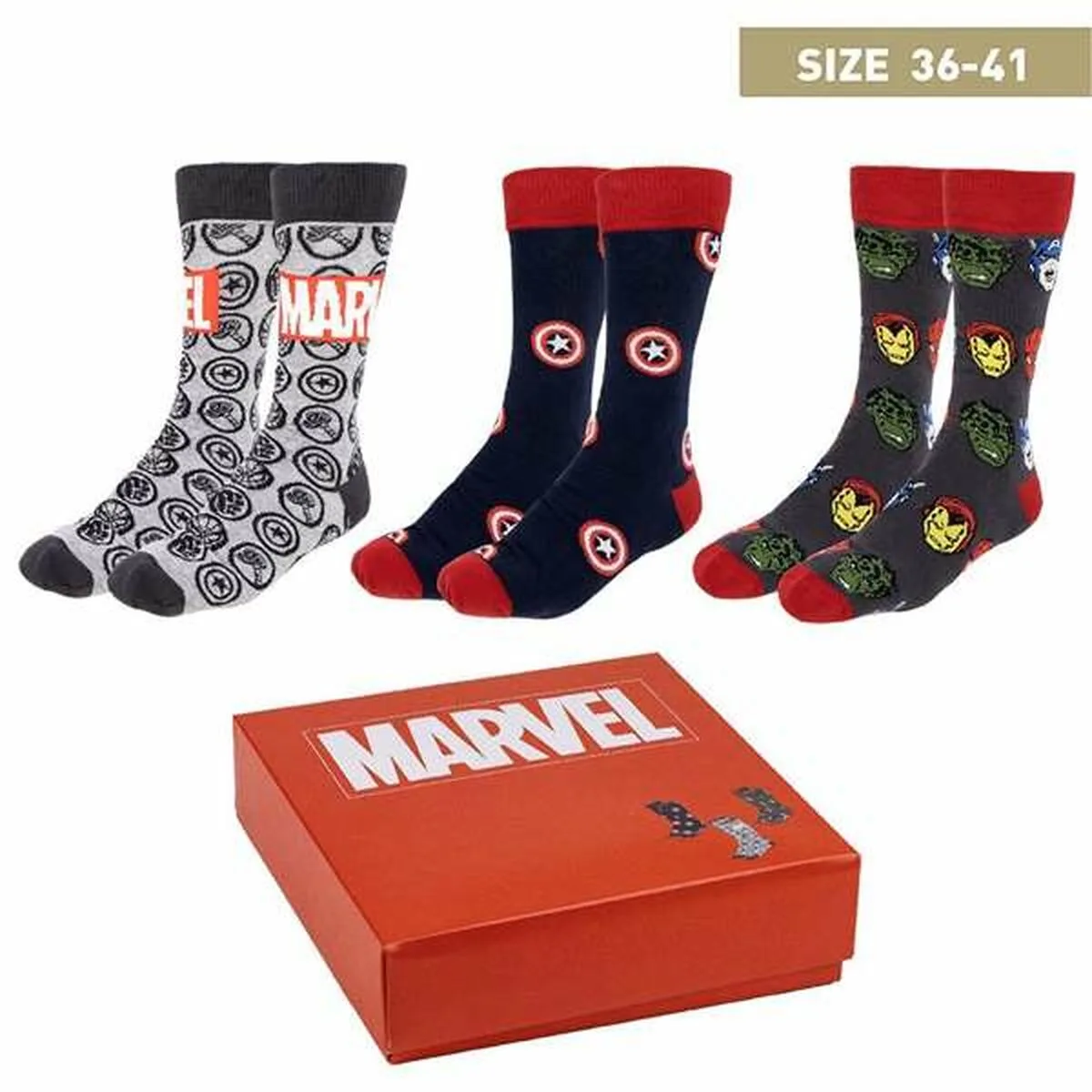Chaussettes marvel 36 41 s243148443. Avec Diaytar, redécouvrez le plaisir de l'achat en ligne grâce à une approche humaine des produits et de la curation
