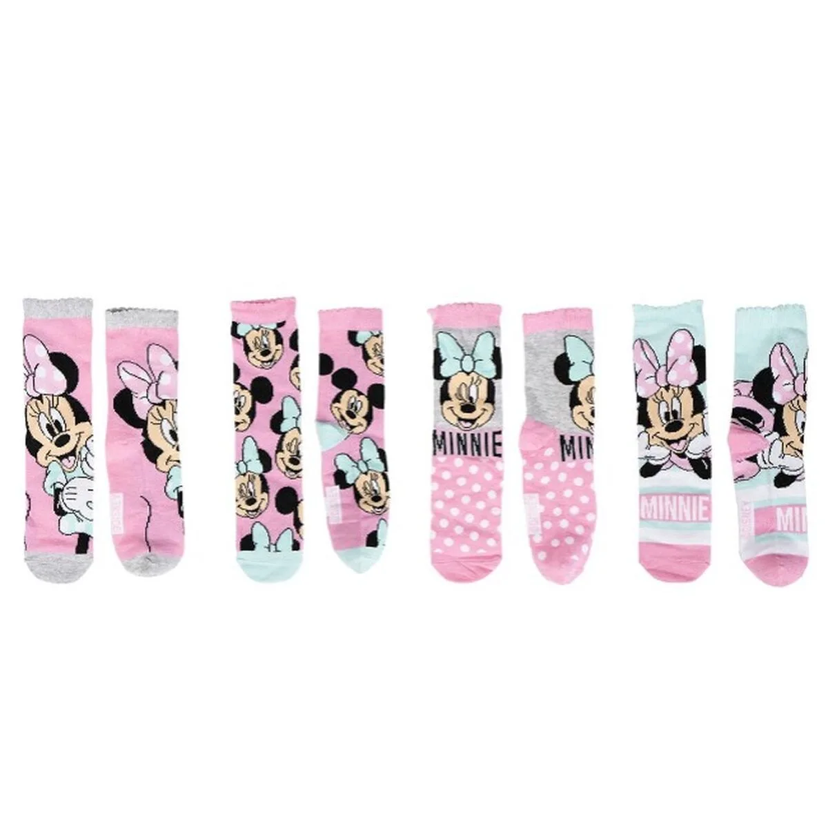 Chaussettes minnie mouse 4 paires s074084633. La qualité Diaytar : un engagement, une promesse, une satisfaction garantie.