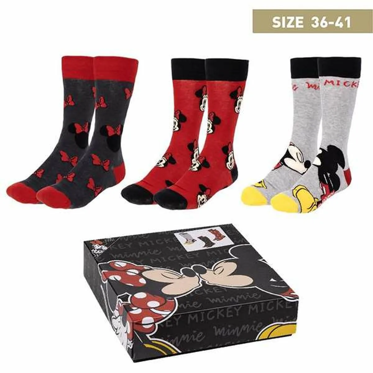 Chaussettes minnie mouse multicouleur s245580545. L'excellence à portée de clic avec la boutique en ligne Diaytar.