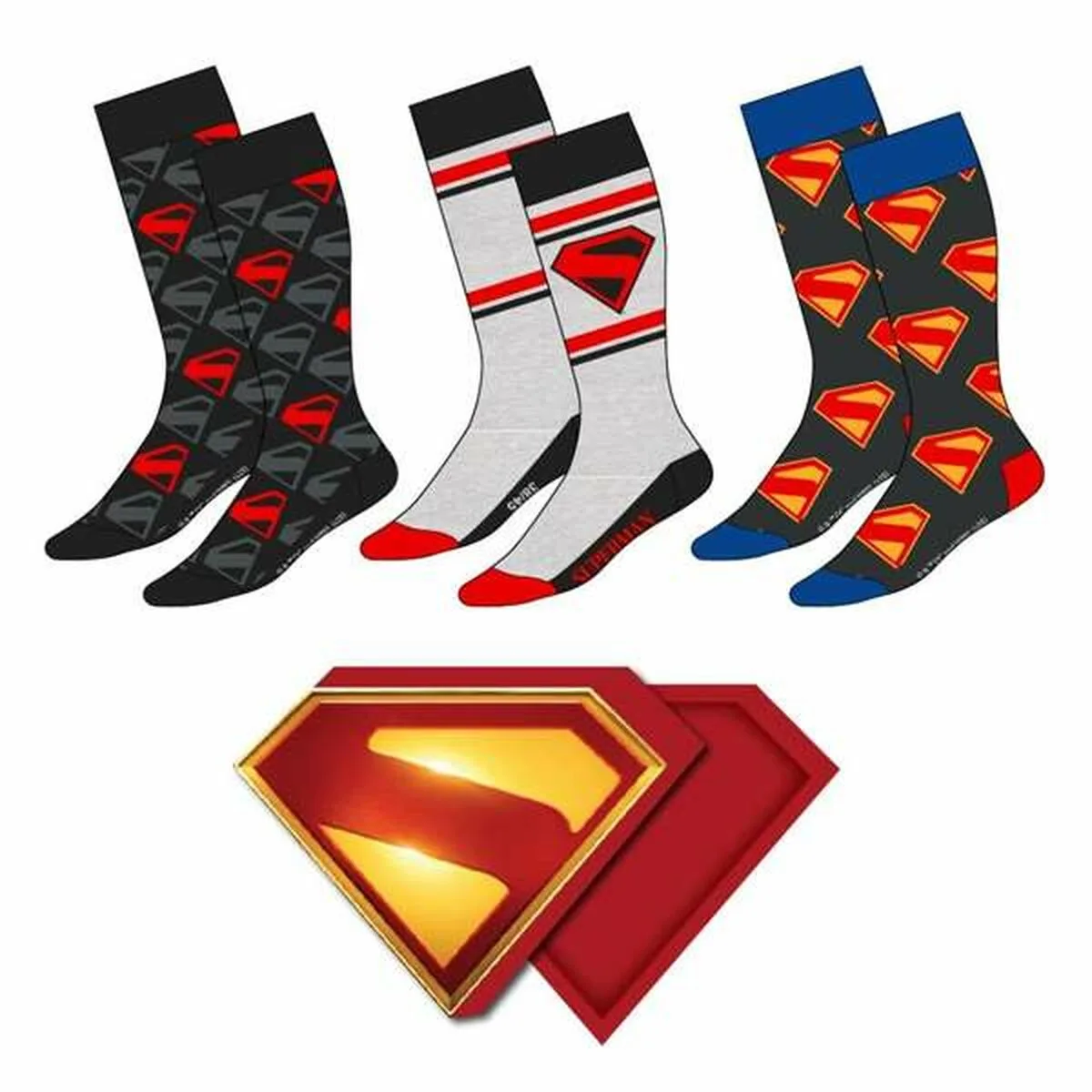 Chaussettes superman multicouleur 3 paires s246004251. Diaytar : Votre portail vers un monde de produits où la frontière entre l'essentiel et le superflu devient délicieusement floue