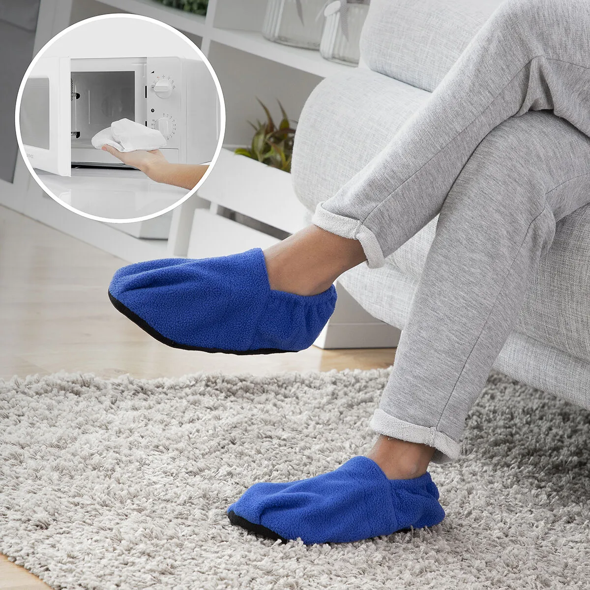 Chaussons chauffants micro ondes innovagoods bleu v010318521. Pour ceux qui refusent de choisir entre fonctionnel et esthétique : Diaytar propose les deux dans chaque produit