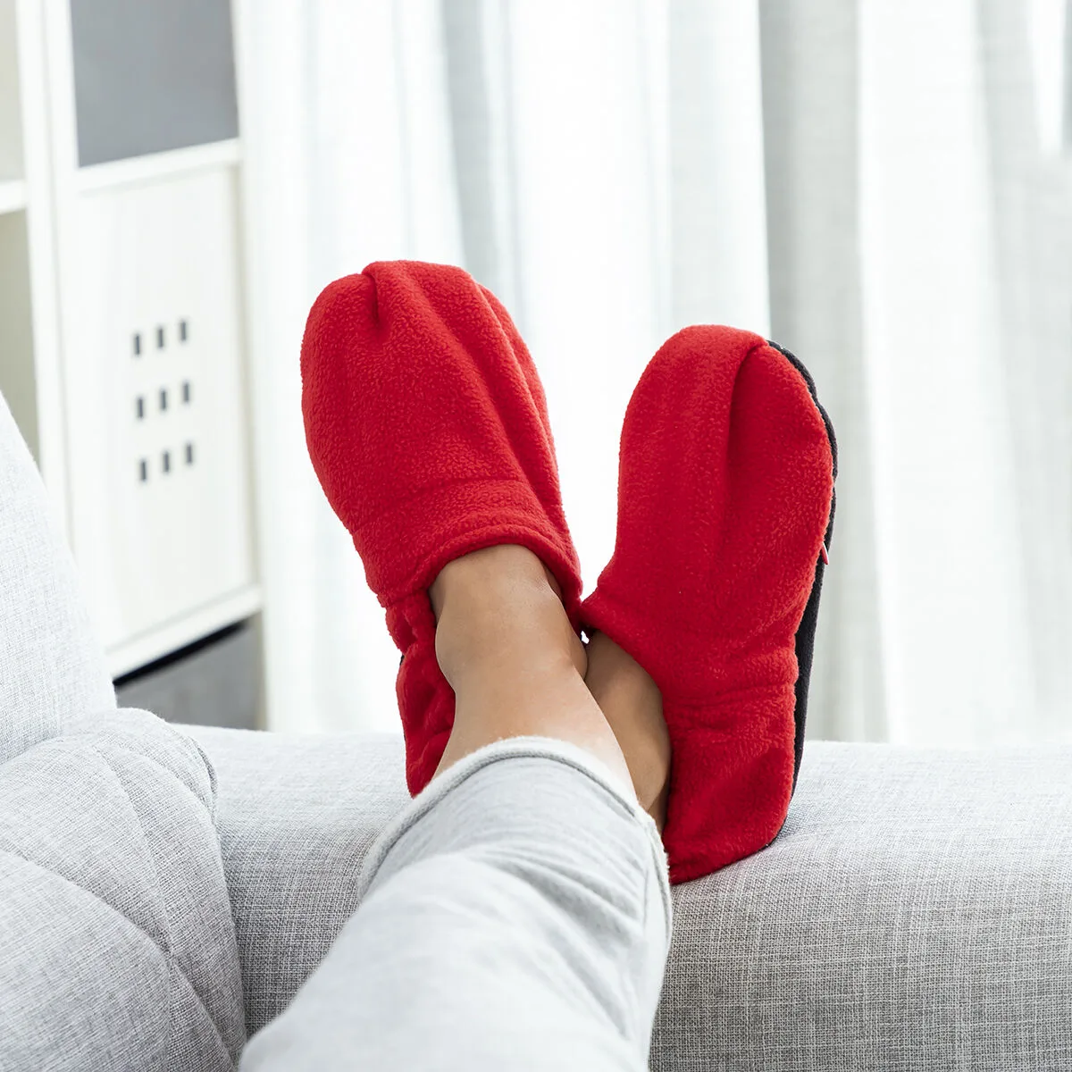 Chaussons chauffants micro ondes innovagoods rouge v010318691. Diaytar, c'est la vitrine ultime des produits qui comptent vraiment, ceux qui simplifient et embellissent existant.
