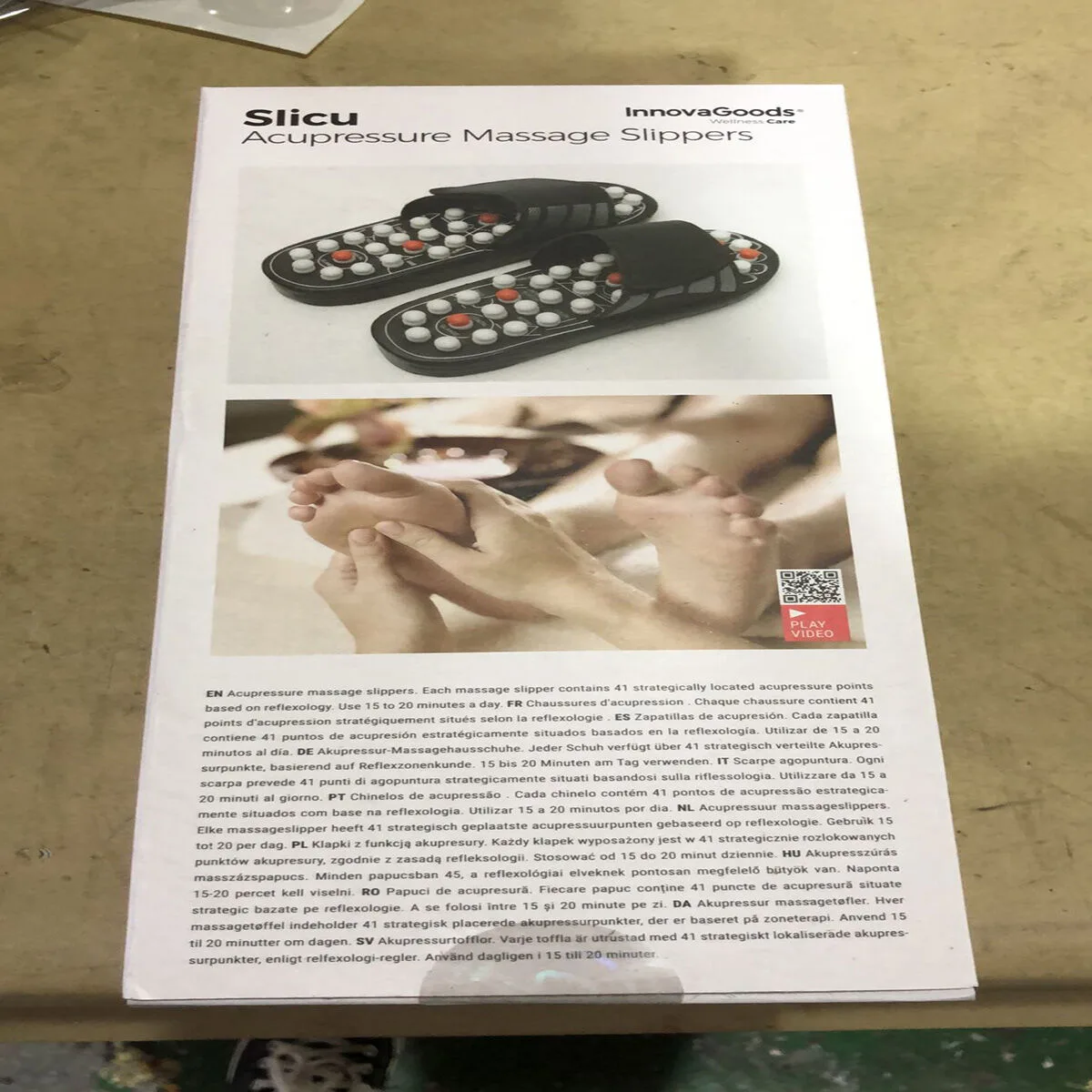 Chaussures d acupuncture slicu innovagoods v010055121. Diaytar, une vision du shopping en ligne où chaque catégorie de produits, de la high-tech au généraliste, est traitée avec excellence