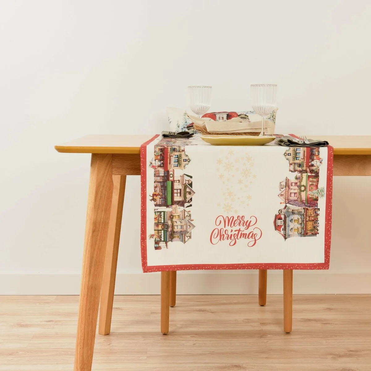 Chemin de table belum christmas city multicouleur 45 x 140 cm s980014561. Diaytar, c'est la certitude de dénicher la perle rare, qu'il s'agisse d'un produit électronique de pointe ou d'un accessoire tendance