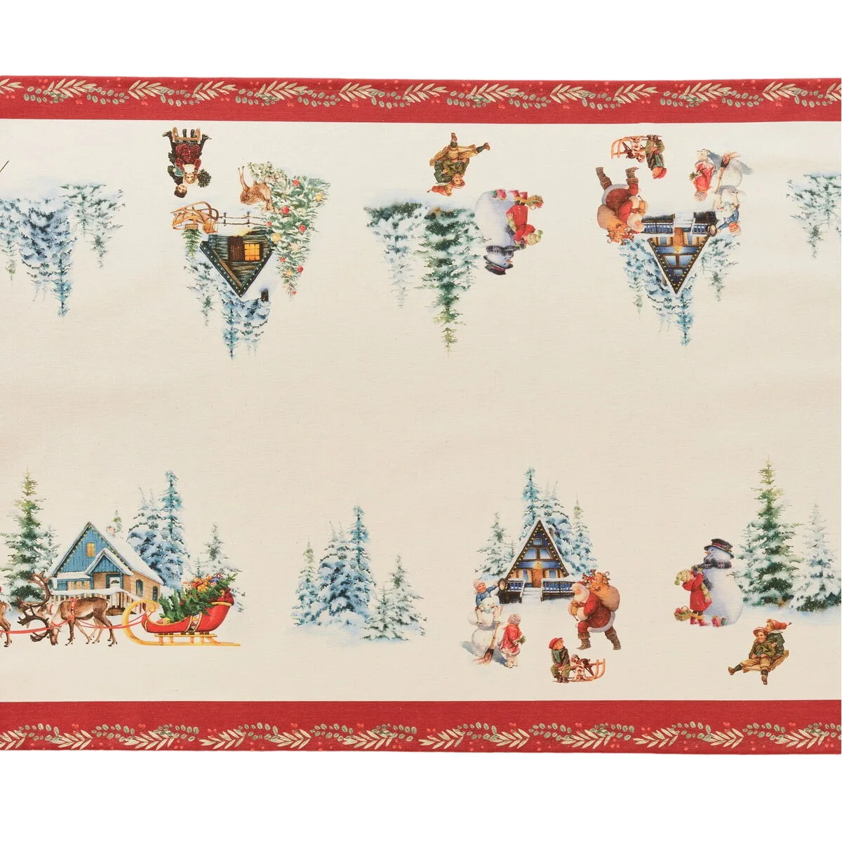 Chemin de table belum christmas landscape multicouleur 45 x 140 cm s980014630. Diaytar, c'est la vitrine permanente des innovations produits qui vont faire parler d'elles dans les mois à venir.