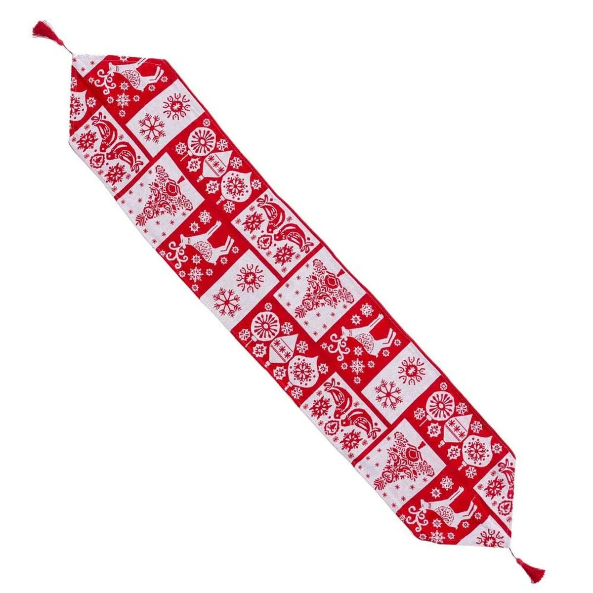 Chemin de table noel blanc rouge polyester 180 x 33 cm s880382799. Diaytar, c'est l'évidence : une plateforme simple, des produits beaux, une expérience fluide. Le trio gagnant.