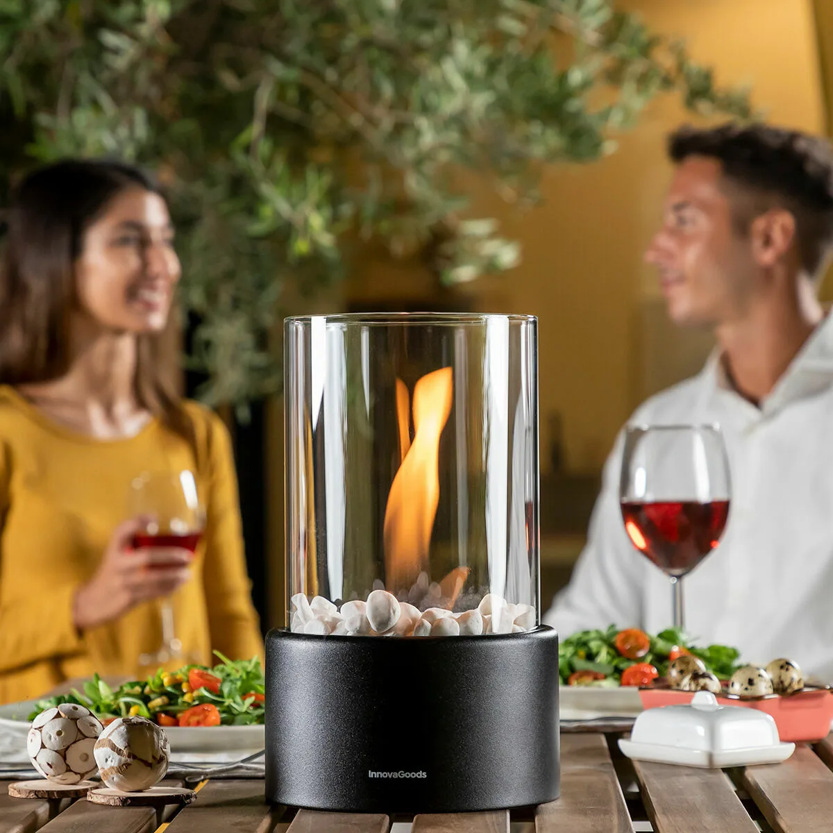 Cheminee de table decorative au bioethanol heatfir innovagoods v010377439. Diaytar a bâti sa réputation sur un mélange parfait entre produits technologiques innovants et articles généraux de qualité supérieure